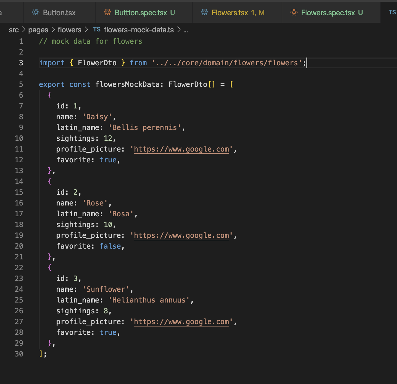Example 23: Generating Mock Data for Testing 